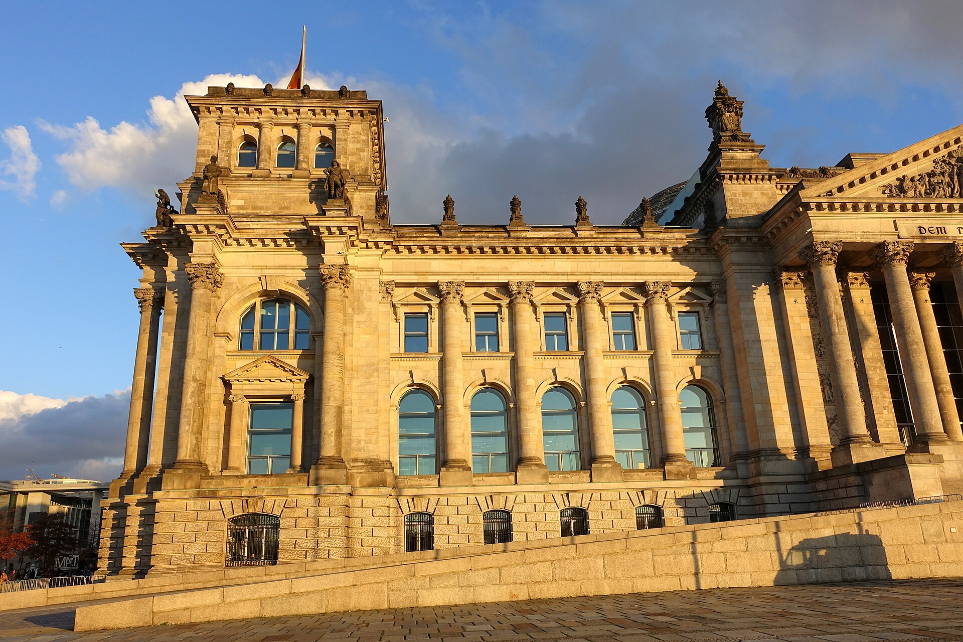 Reichstagsgebäude in Berlin